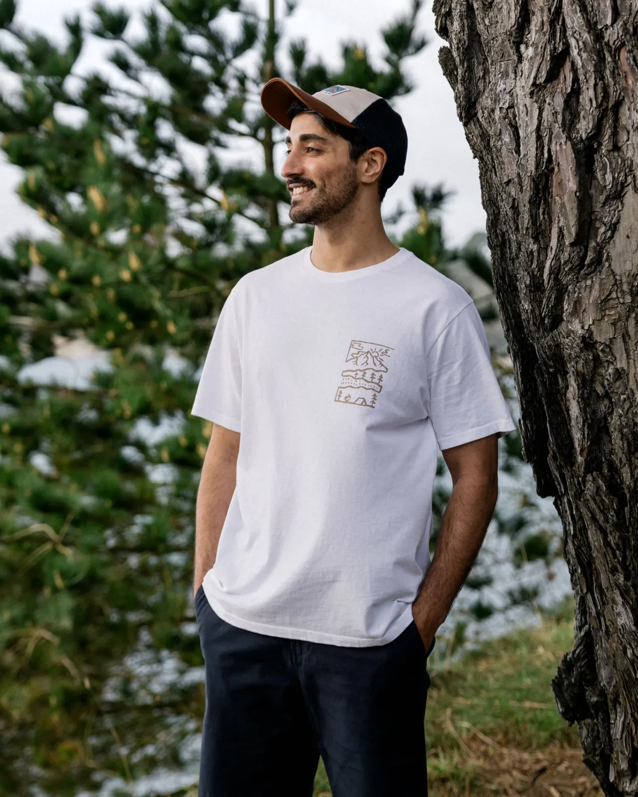 Outlet Nature recyceltes Baumwoll-T-Shirt - Herren T-shirts & Tanktops