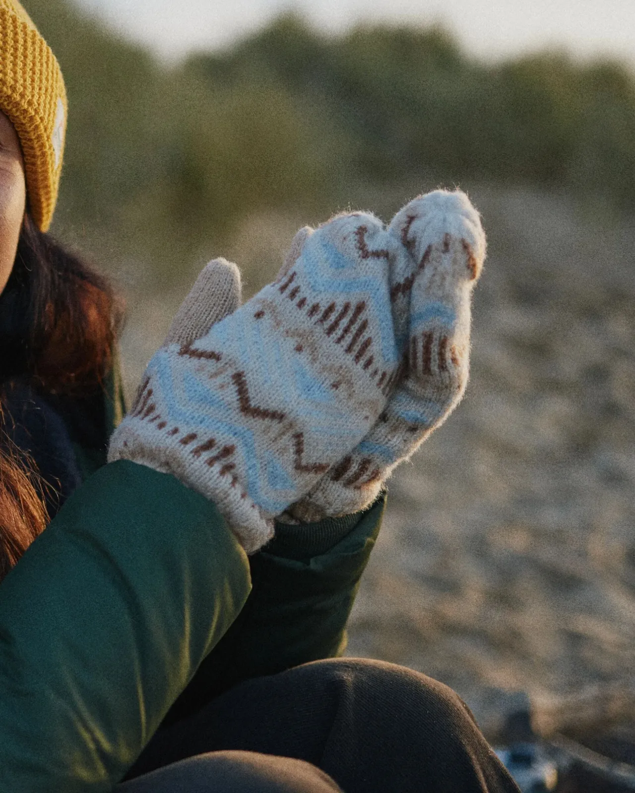 Fashion Nettle recycelte gefütterte Fleece-Handschuhe - Damen Handschuhe