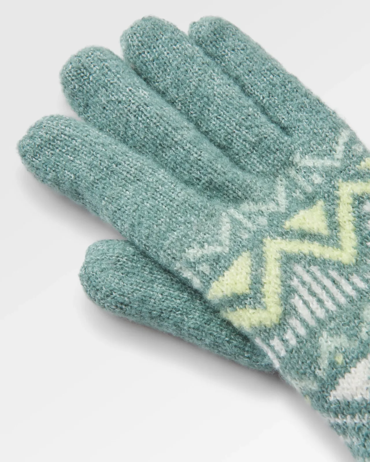 nettle_recycelte_gestrickte_handschuhe__regenwald_3.webp Clearance Nettle Recycelte Gestrickte Handschuhe - Damen Handschuhe
