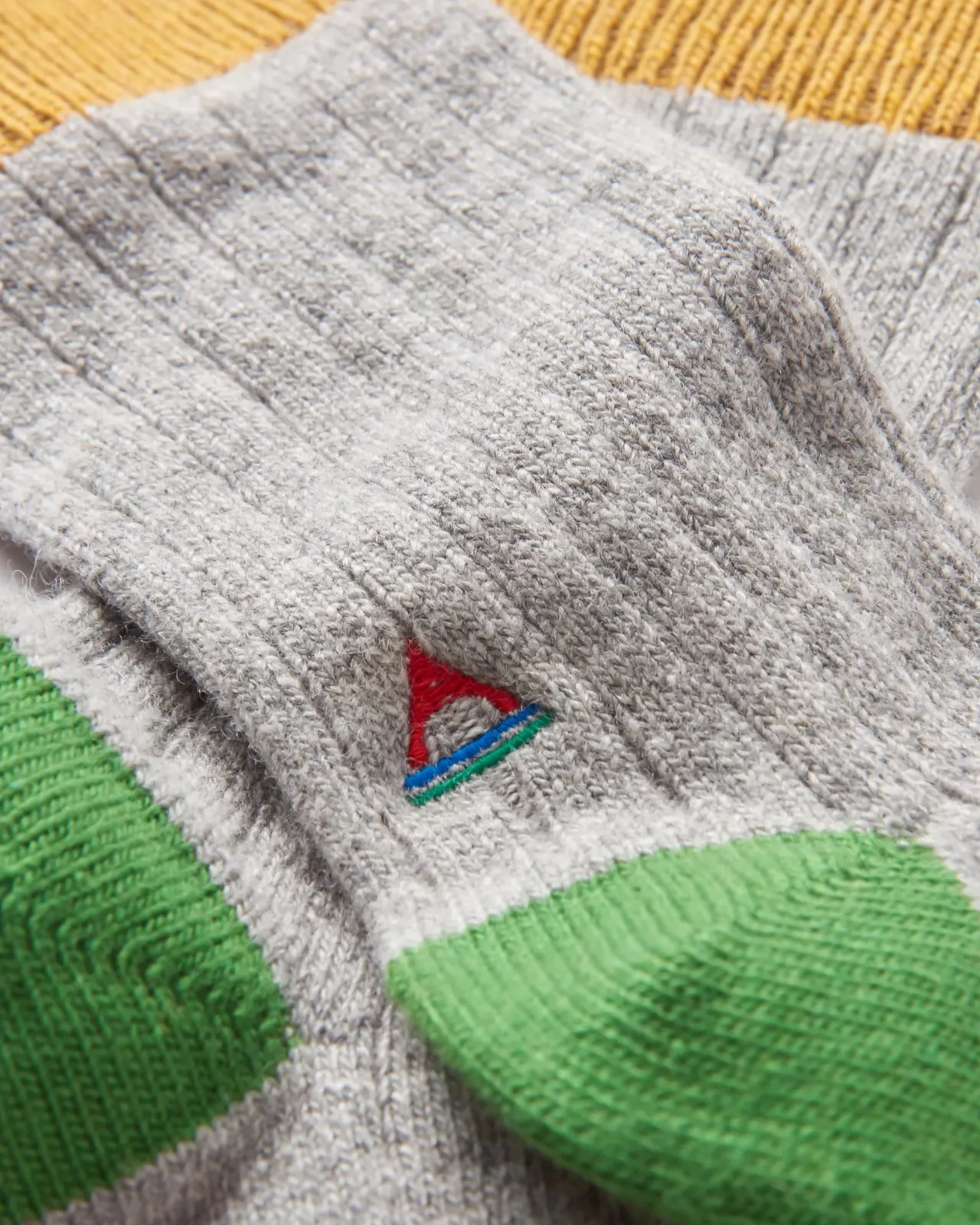 noosa_recycelte_crew_socken__graumeliert_2.webp Best Sale Noosa Recycelte Crew Socken - Damen Socken