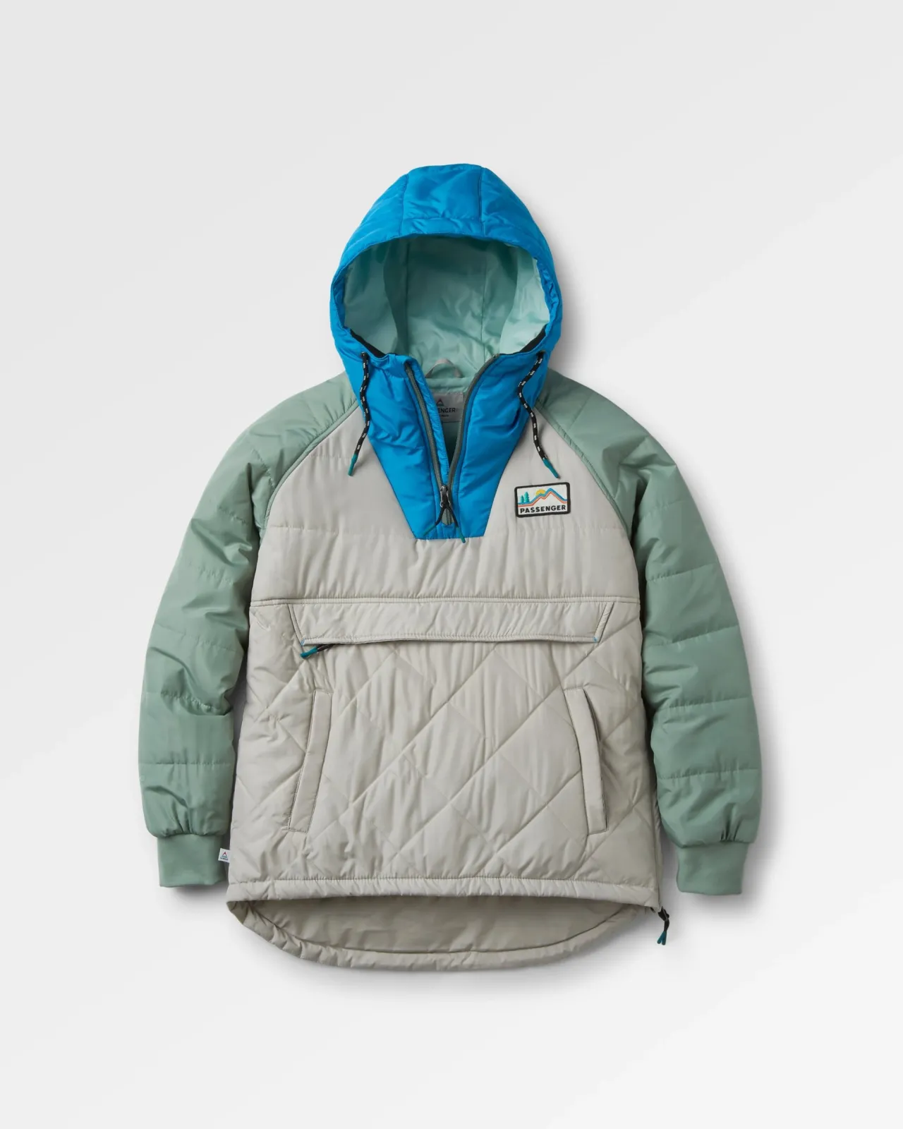 Fashion Ocean recycelte isolierte 1/2 Zip Jacke - Damen Isoliert