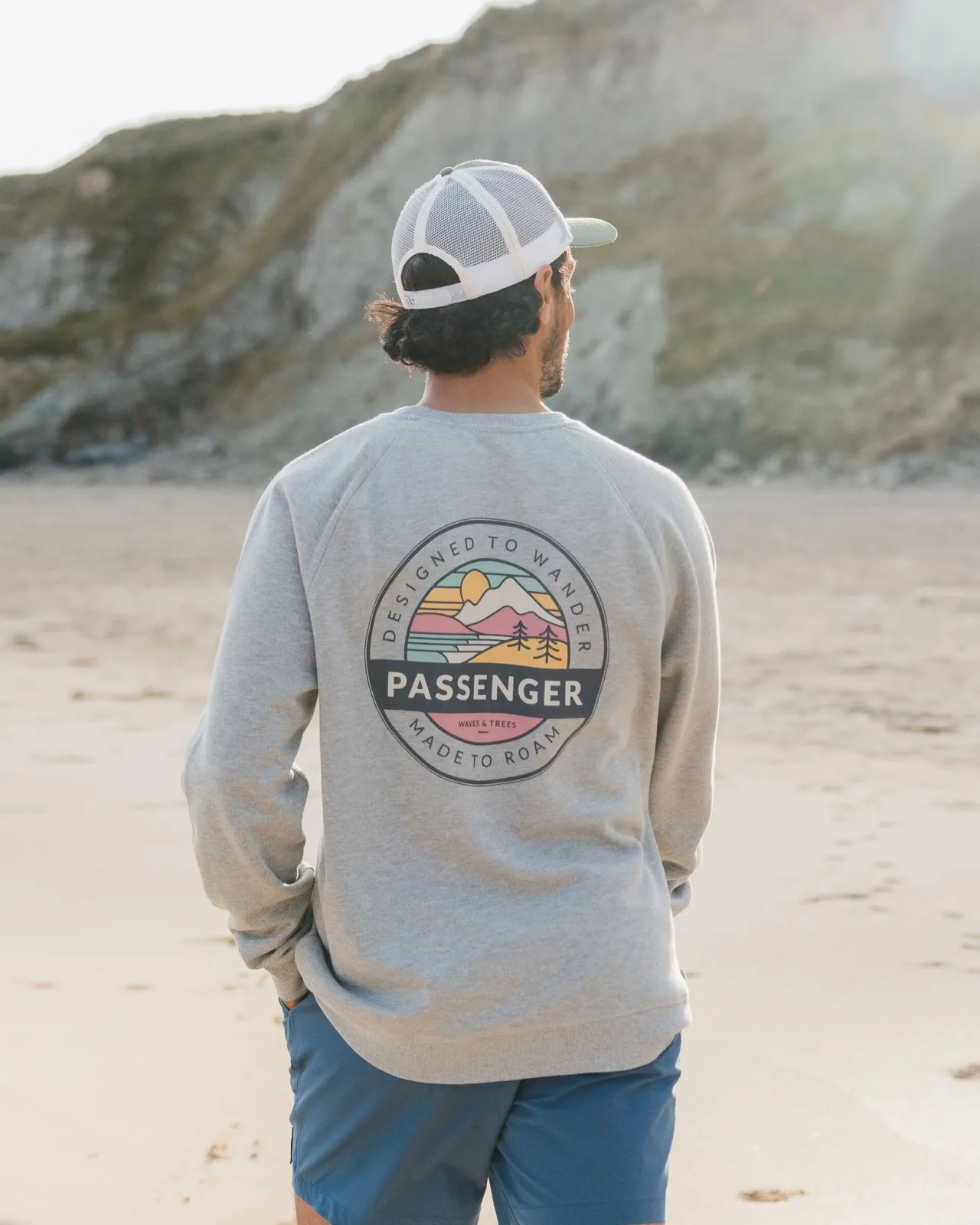 odyssey_biobaumwollsweatshirt__mittelgrau_meliert_4.webp Sale Odyssey Bio-Baumwoll-Sweatshirt - Mittelgrau Meliert Herren Kapuzenpullover & Sweatshirts