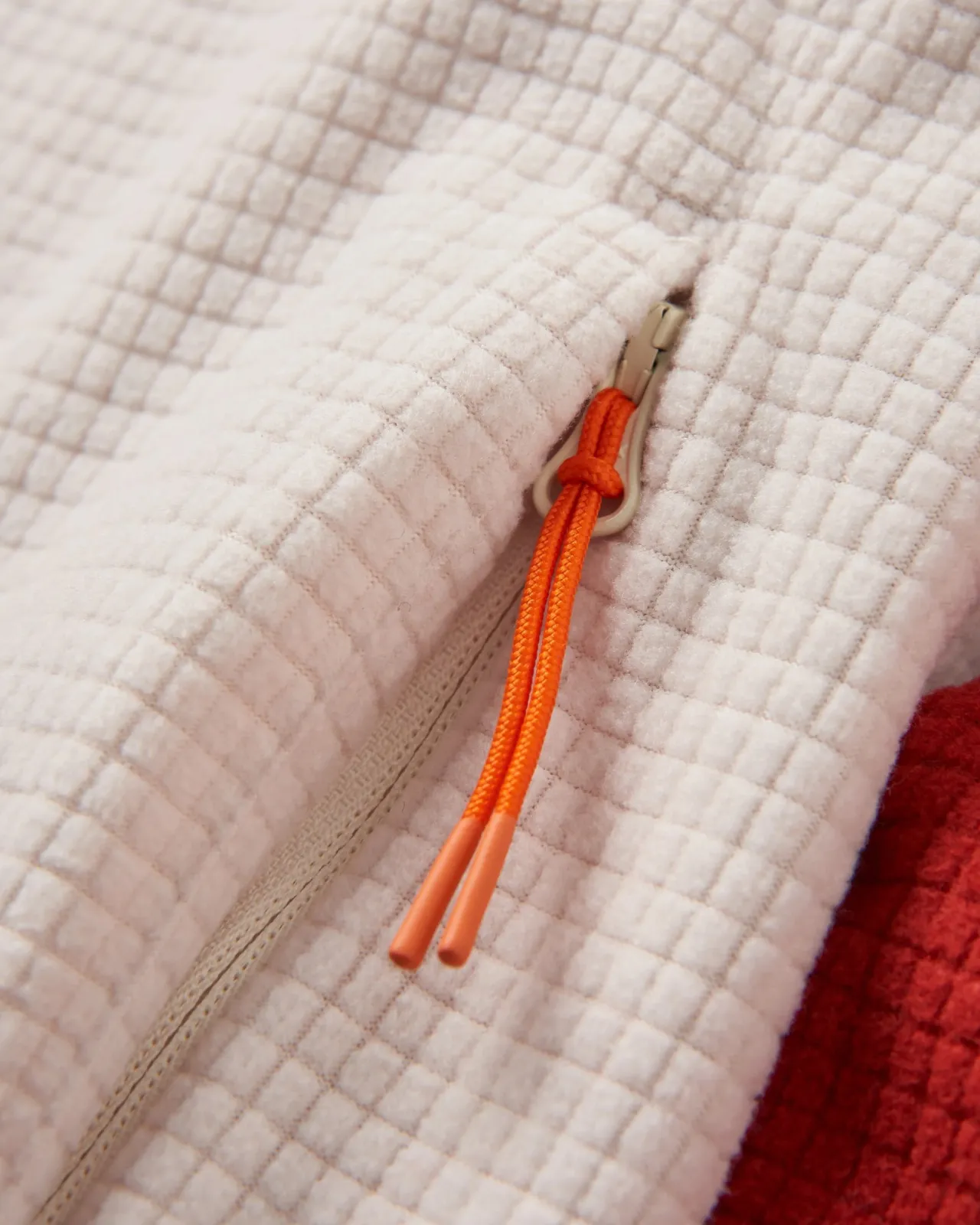 off_trail_recycelter_gridpolarfleece__rotockerbirke_4.webp Hot Off Trail recycelter Grid-Polarfleece - Rotocker/Birke Damen Oberteile