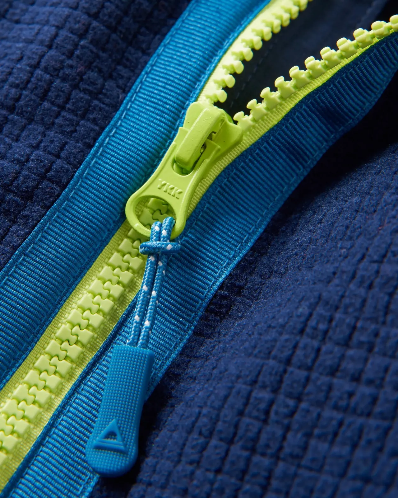 off_trail_recycelter_gridpolarfleece__sattes_marineblaugrner_see_6.webp Sale Off Trail recycelter Grid-Polarfleece - Sattes Marineblau/Grüner See Damen Oberteile