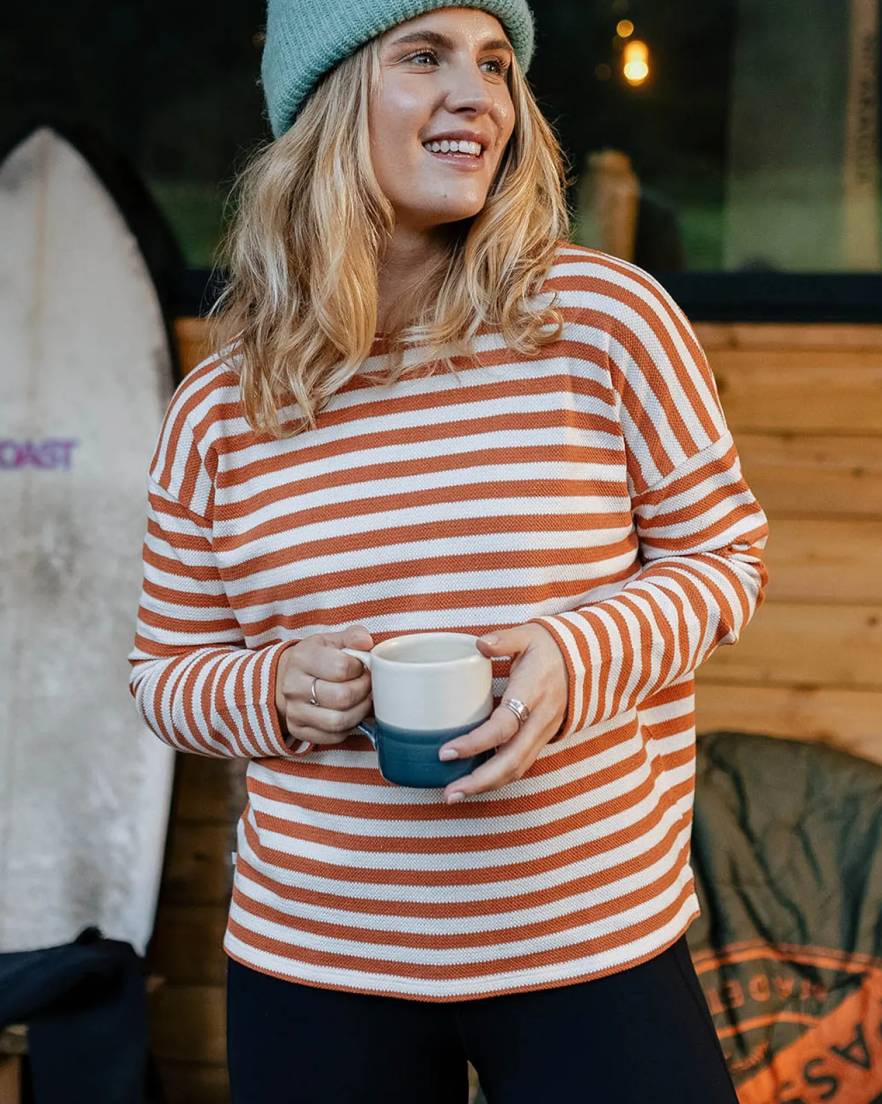 panorama_gestreiftes_langarmshirt__glasierter_ingwer_4.webp Store Panorama Gestreiftes Langarmshirt - Glasierter Ingwer Damen Oberteile & T-shirts