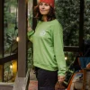 Outlet Phoenix Recyceltes Baumwoll Sweatshirt Oversized - Damen Kapuzenpullover & Sweatshirts