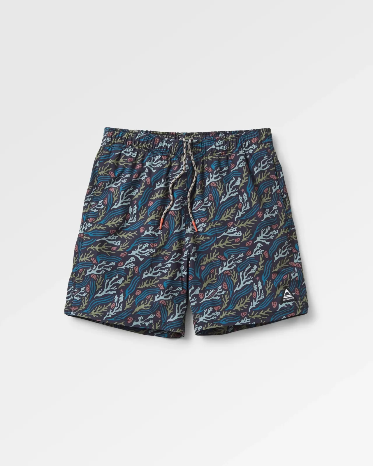 Sale Porto recycelte Allzweck-Badehose - Ozeanstrom Schwarz Herren Kurze Hosen