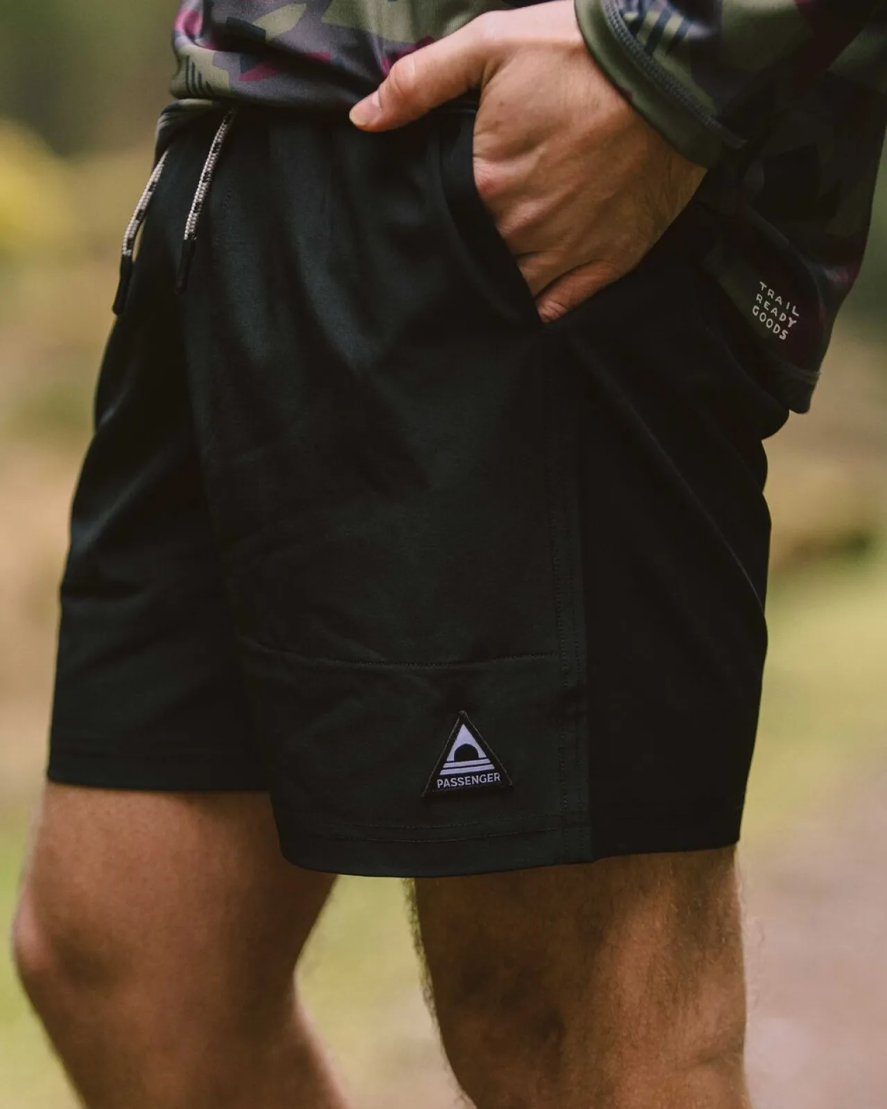 porto_recycelte_allzweckbadehose__schwarz_2.webp Discount Porto recycelte Allzweck-Badehose - Herren Kurze Hosen | Hosen