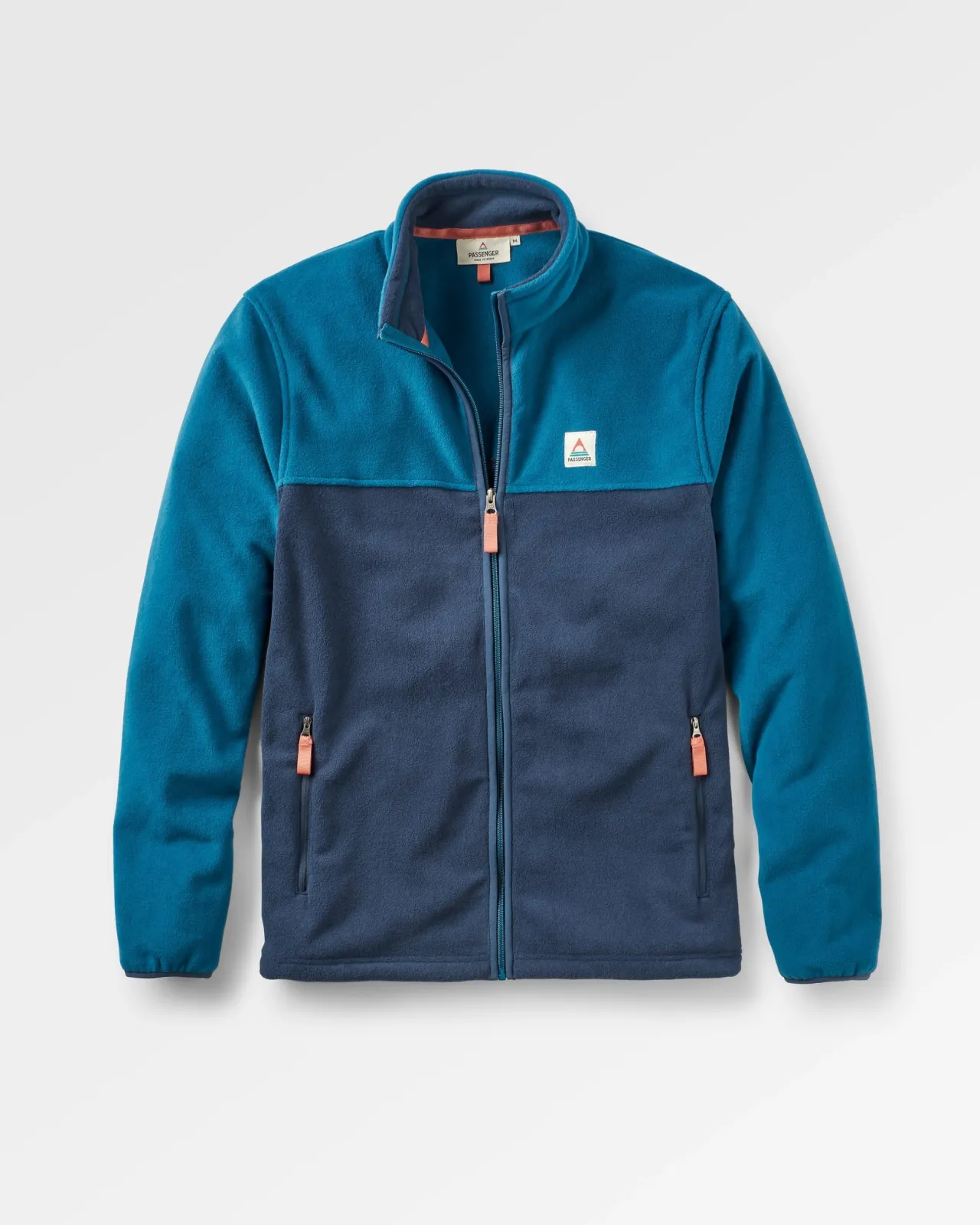 Store Ridge 2.0 Full Zip Recyceltes Polar-Fleece - Gezeitenblau/Sattes Marineblau Herren Fleece | Fleece
