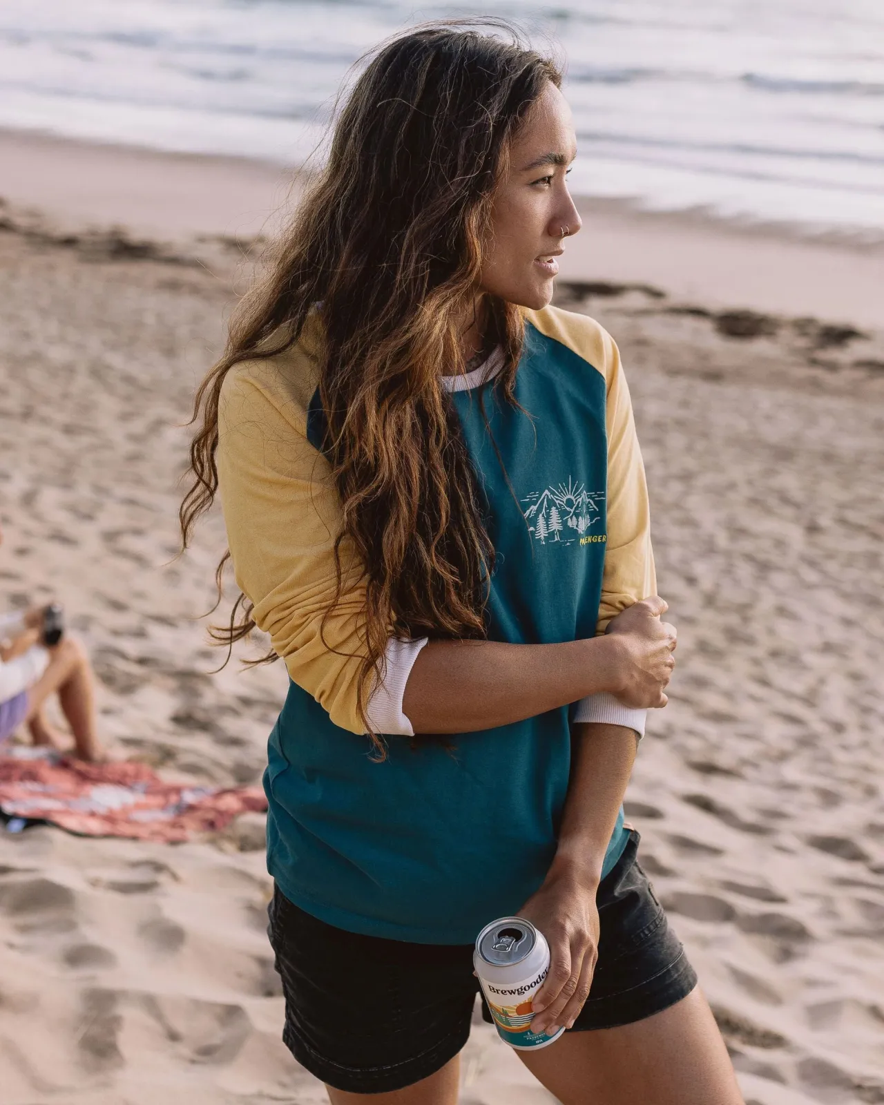 riser__recyceltes_baumwolllangarmshirt__blaue_koralle_3.webp Online Riser 2.0 recyceltes Baumwoll-Langarmshirt - Blaue Koralle Damen Oberteile & T-shirts
