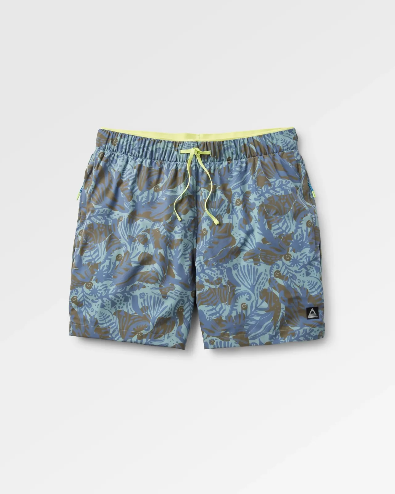Clearance Sandune Wandershorts - Abstrakte Seealge Pistazie Herren Hosen