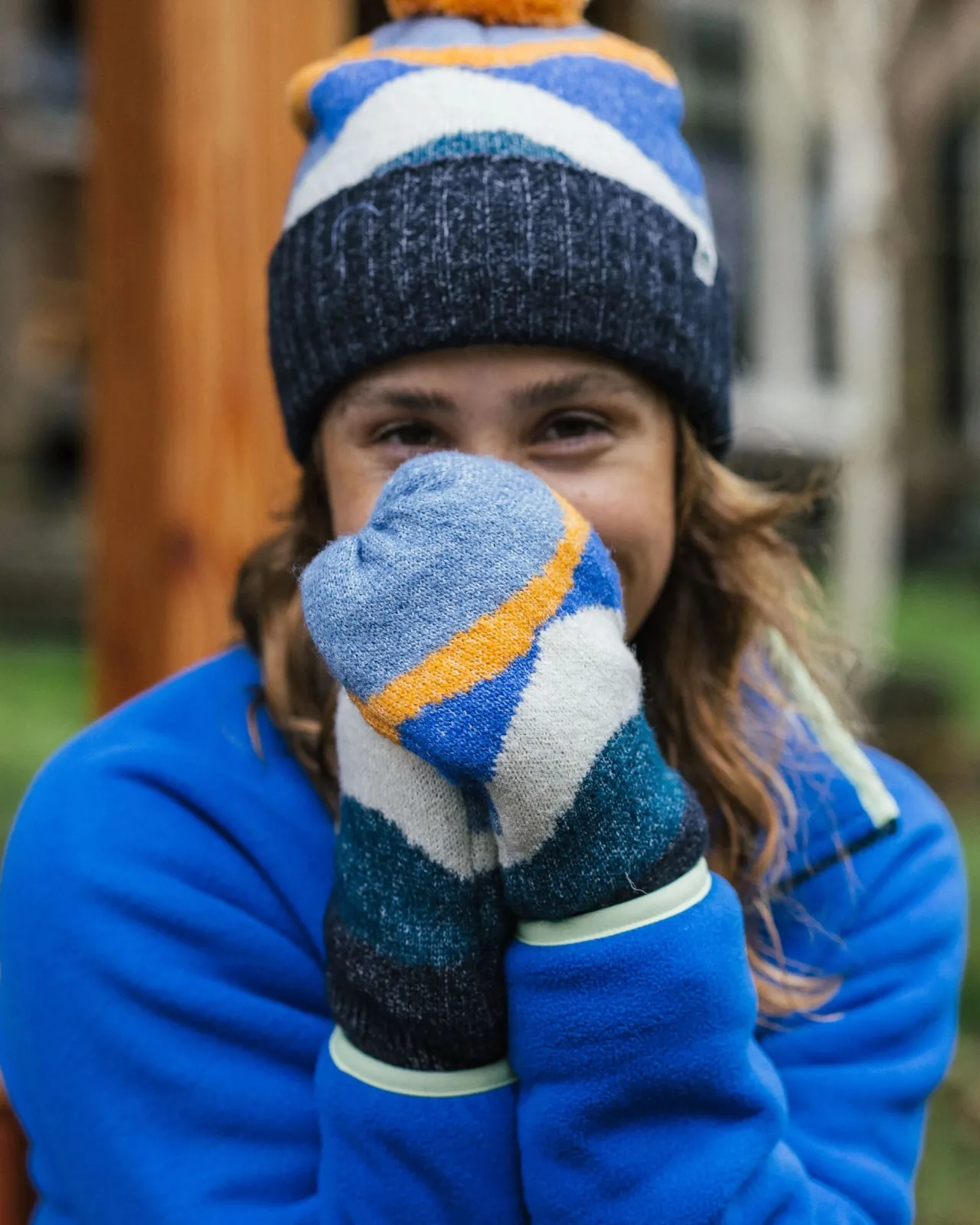 Best Sale Scenic recycelte Fleece-gefütterte Handschuhe - Szenisches Orange Damen Handschuhe