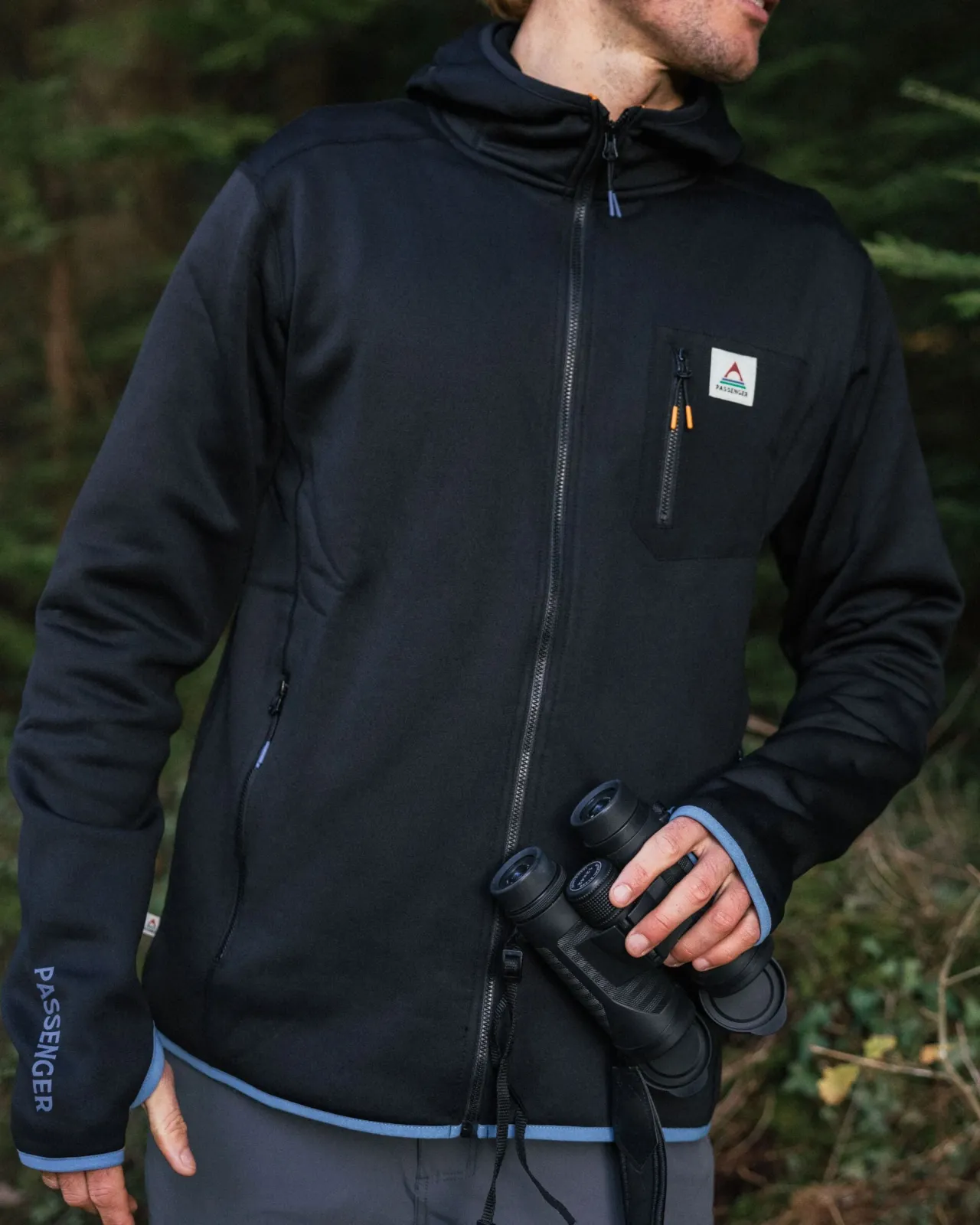 solitude_recycelter_polartec_fleece_kapuzenpullover__schwarz_3.webp Sale Solitude Recycelter Polartec® Fleece Kapuzenpullover - Herren Kapuzenpullover & Sweatshirts | Fleece