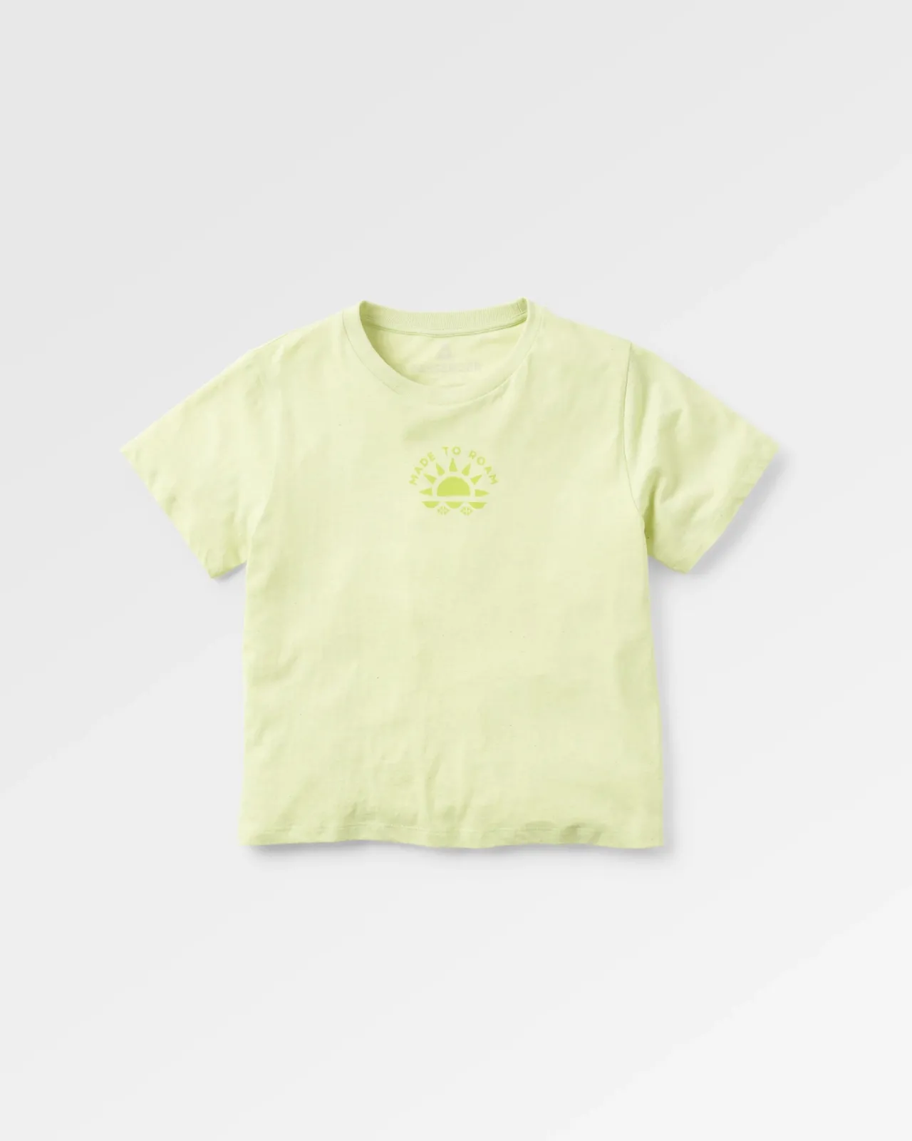 Cheap Sunburst Organic T-Shirt - Soft Lime Juice Damen Oberteile & T-shirts