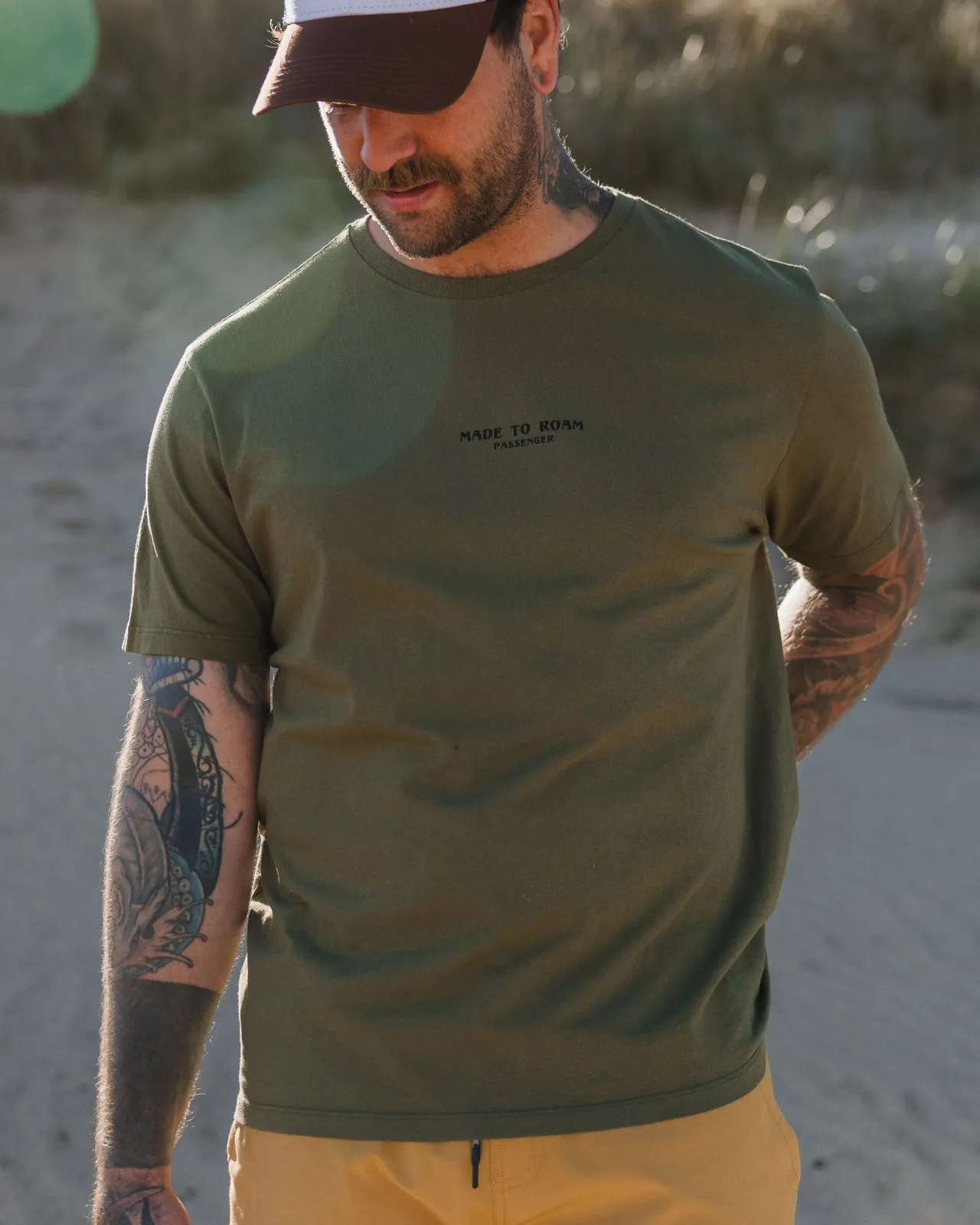New Sundown Recyceltes Bio-Baumwoll T-Shirt - Herren T-shirts & Tanktops