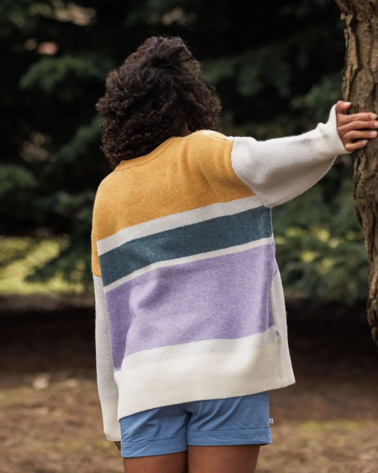sunsets_recycelter_oversized_strickpullover__marshmallow_2.webp Store Sunsets Recycelter Oversized Strickpullover - Damen Strickwaren