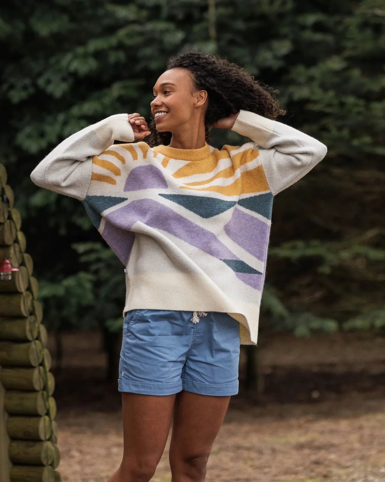 sunsets_recycelter_oversized_strickpullover__marshmallow_4.webp Store Sunsets Recycelter Oversized Strickpullover - Damen Strickwaren