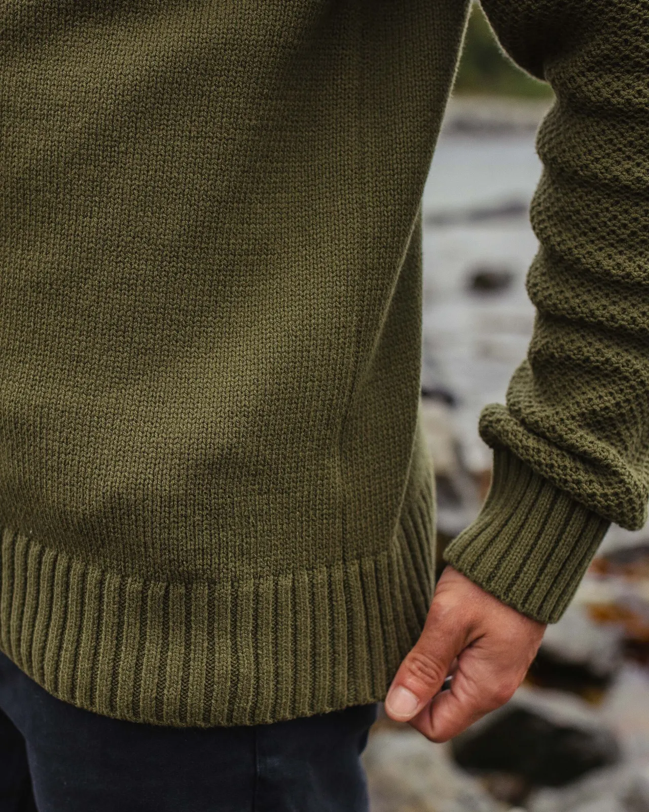 swell_strickpullover__khaki_4.webp Store Swell Strickpullover - Herren Strickwaren