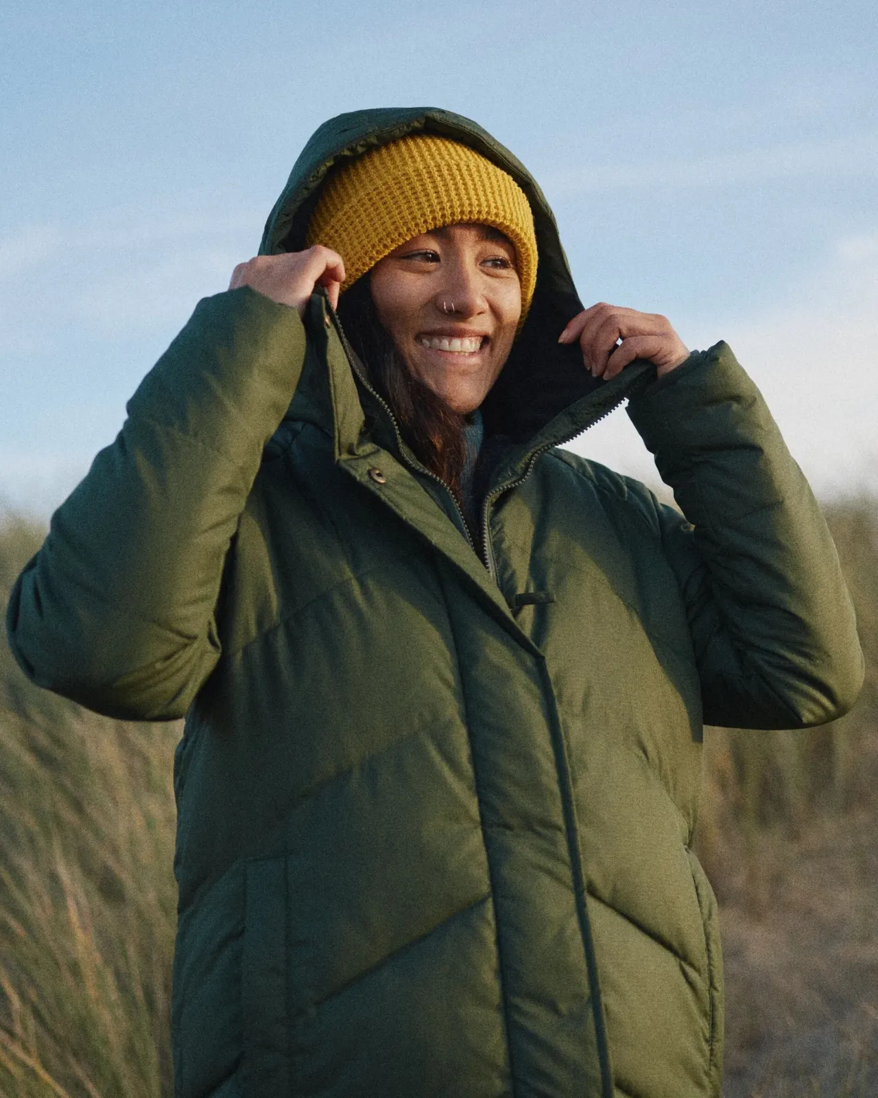 tasman_recycled__lange_isolierte_jacke__tannengrn_4.webp Store Tasman Recycled 2.0 lange, isolierte Jacke - Damen Anoraks & Mäntel | Isoliert