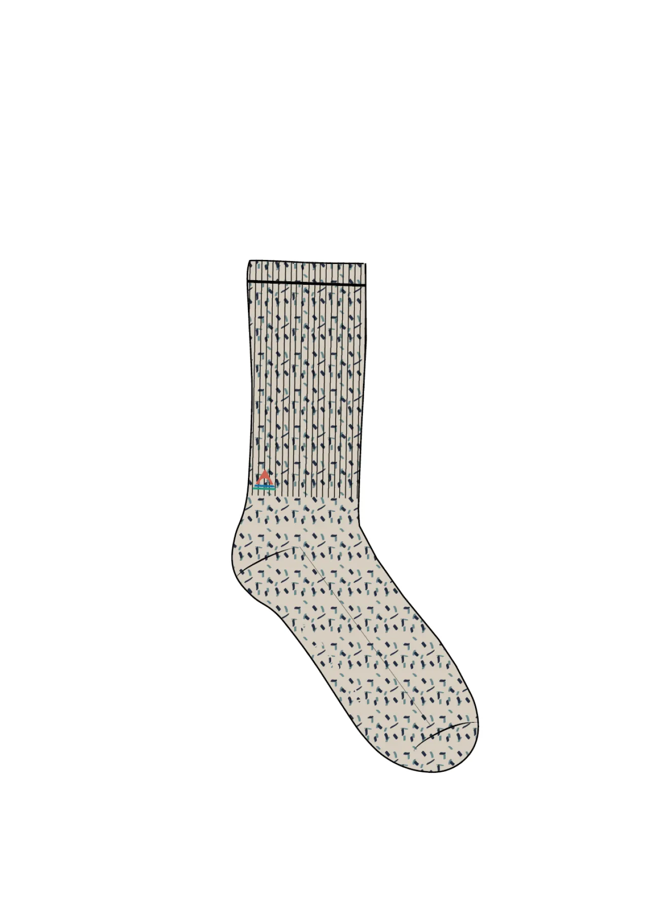 thorne_socken_aus_schwerem_stoff__birke_4.webp Clearance Thorne Socken aus schwerem Stoff - Herren Socken