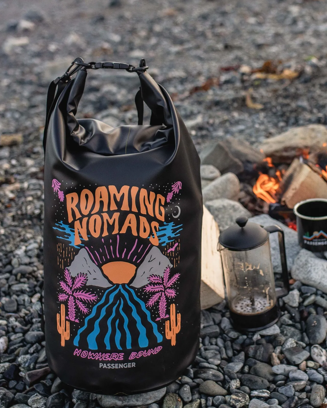 Store Tide 30L recycelter Trockensack - Roaming Nomads Wasserdichte Taschen | Wasserdichte Taschen