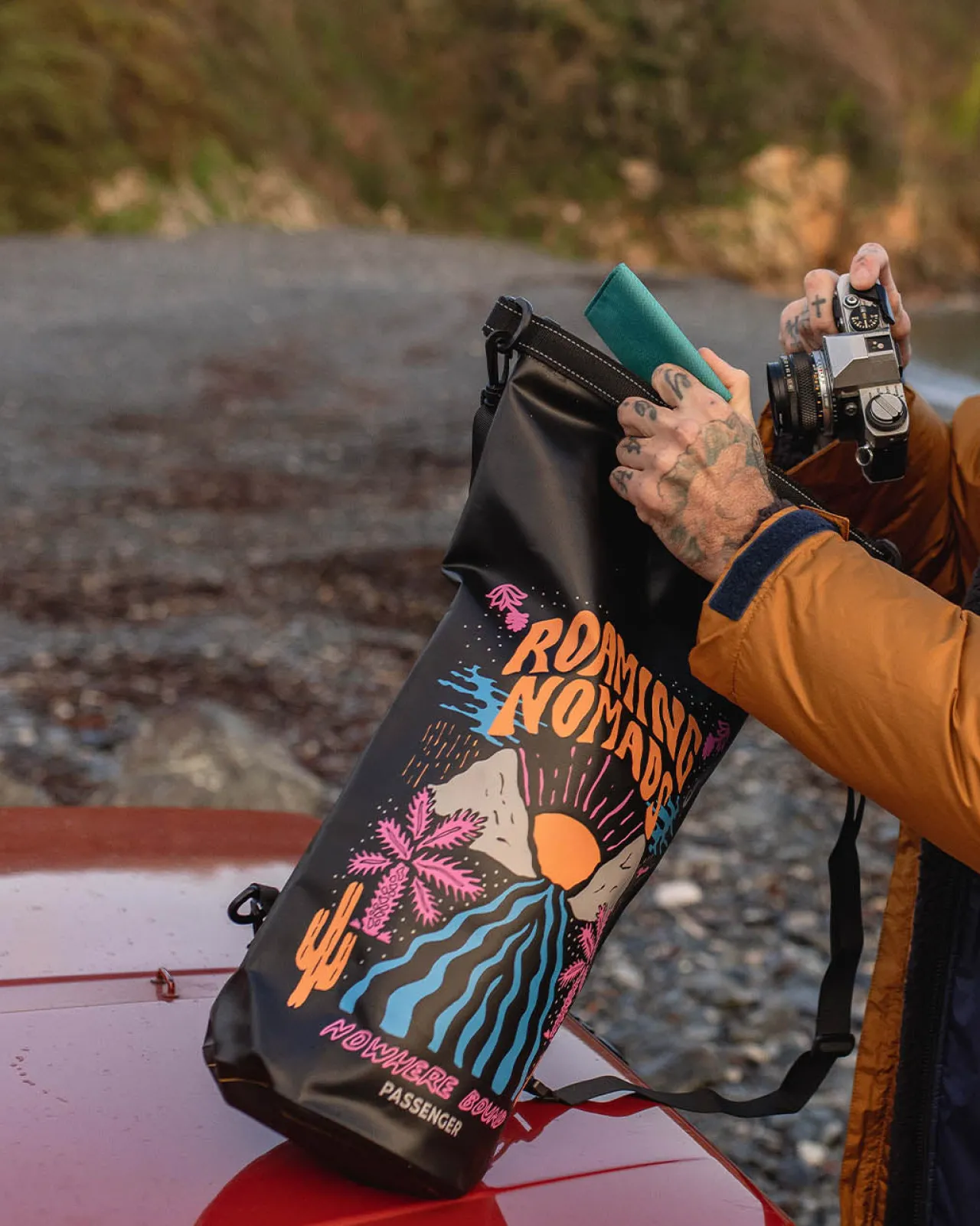 Sale Tide 10L recycelter Trockensack - Roaming Nomads Wasserdichte Taschen | Wasserdichte Taschen