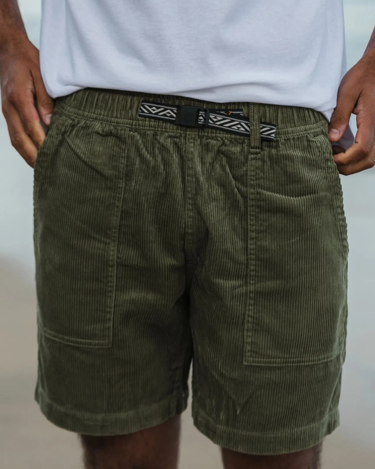 Discount Topanga Cord Shorts - Herren Kurze Hosen