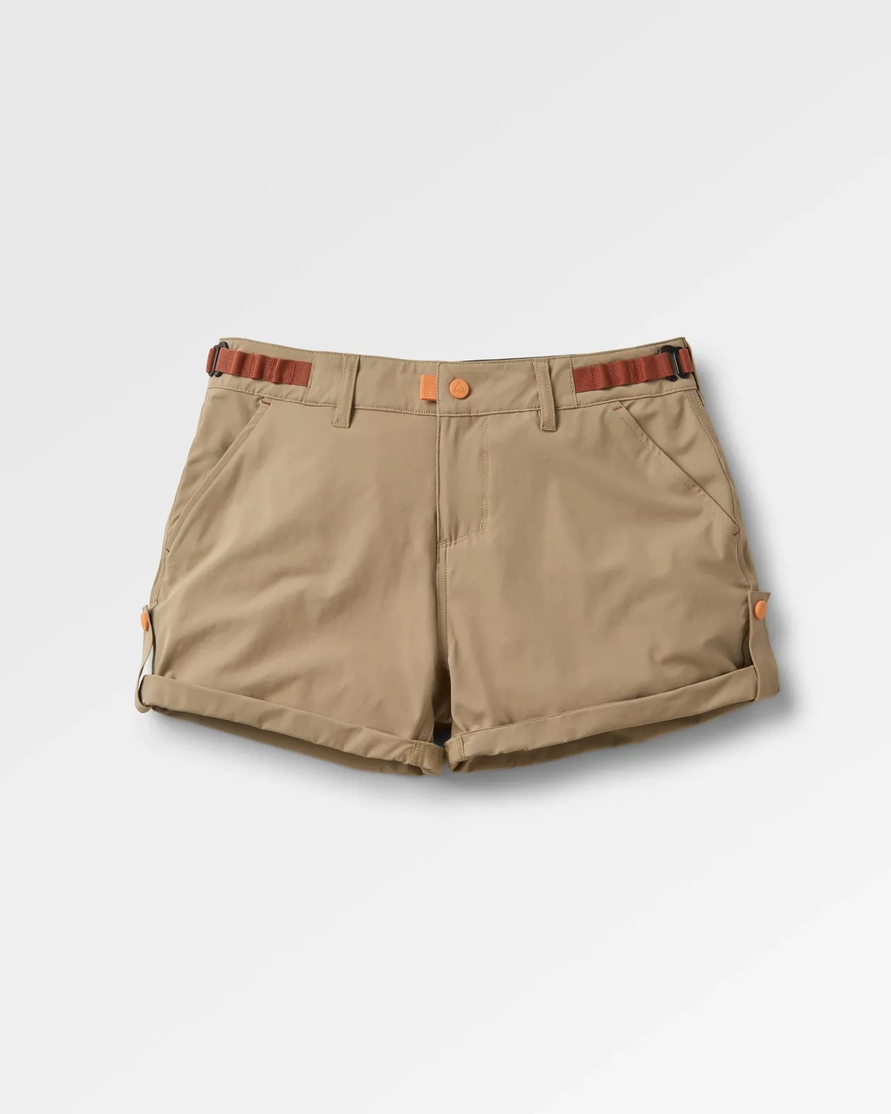 Best 365 Trail Roll Up Shorts - Chinchilla Braun Damen Kurze Hosen | Hosen
