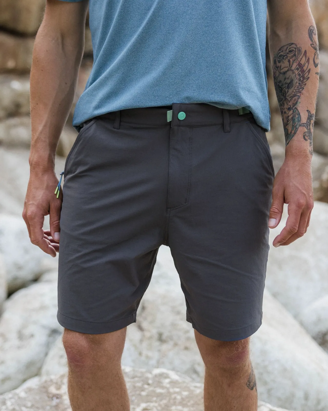 trail_shorts__holzkohle_2.webp Hot 365 Trail Shorts - Herren Kurze Hosen | Hosen