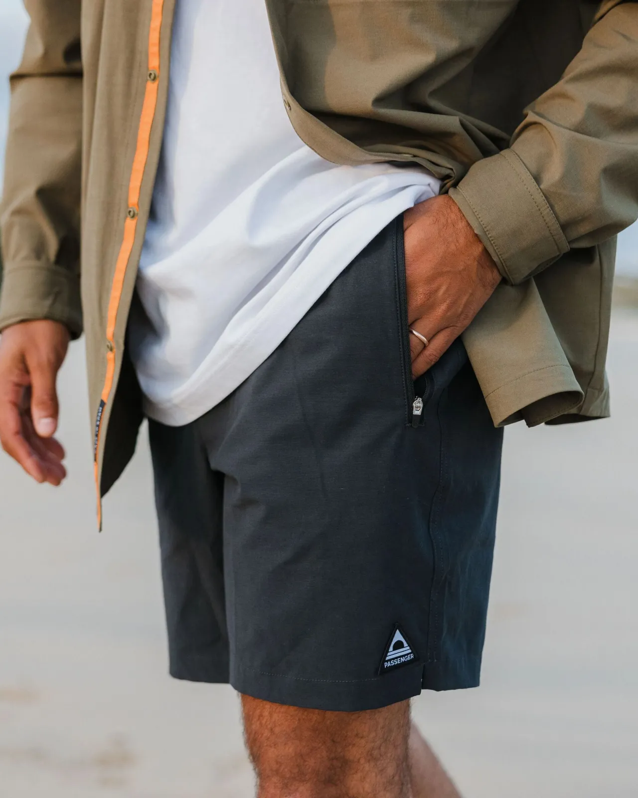 traveller_bio_allzweckshorts__schwarz_4.webp Clearance Traveller Bio Allzweck-Shorts - Herren Kurze Hosen | Hosen