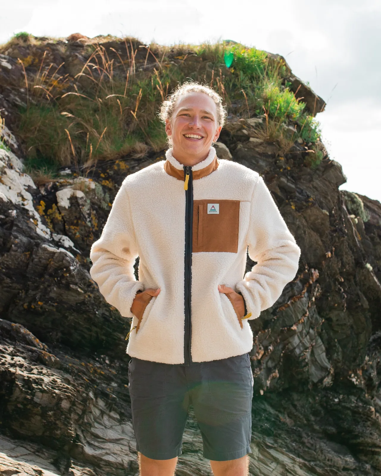 trekker_recyceltes_tiefflorsherpafleece__warmer_elfenbein_2.webp Best Sale Trekker Recyceltes Tiefflor-Sherpa-Fleece - Warmer Elfenbein Herren Fleece | Fleece