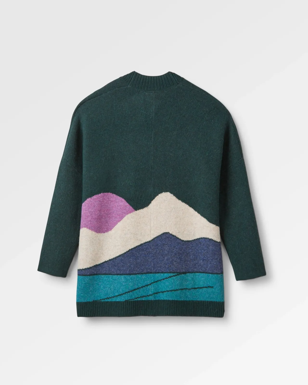 vista_recycelter_strickcardigan__regenwald_2.webp New Vista Recycelter Strickcardigan - Damen Strickwaren