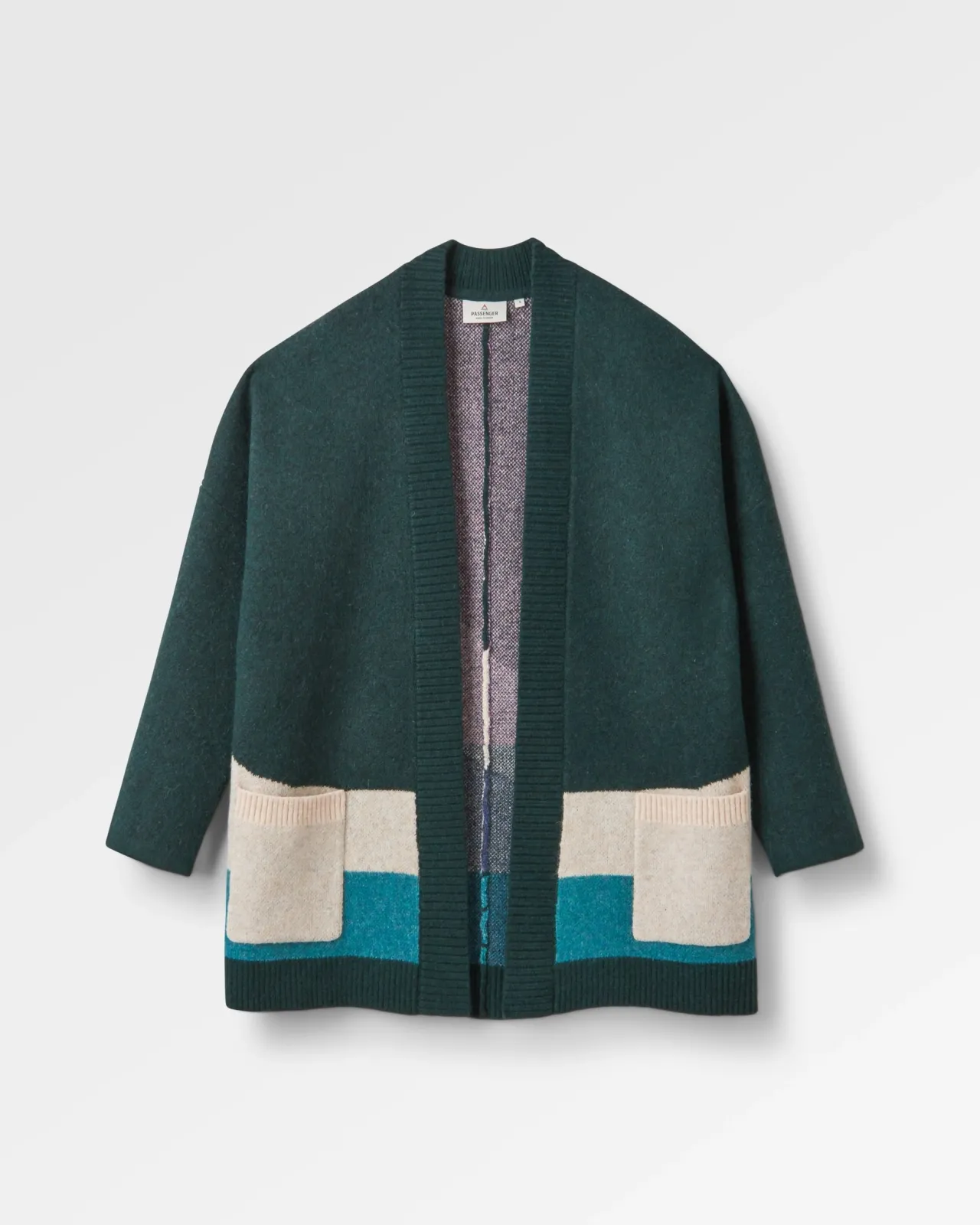 vista_recycelter_strickcardigan__regenwald_3.webp New Vista Recycelter Strickcardigan - Damen Strickwaren