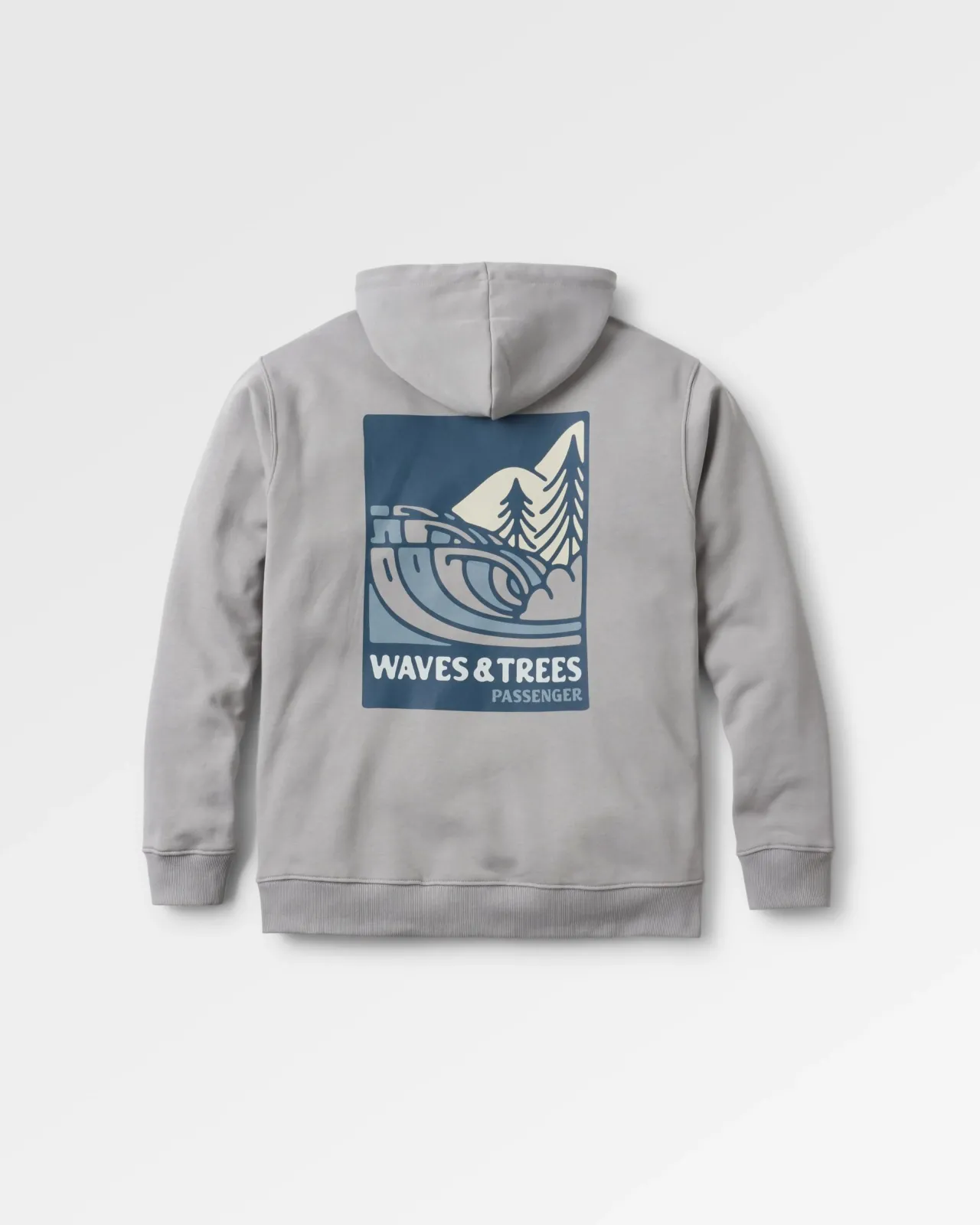 Best Sale Waves u0026 Trees Bio-Baumwoll-Hoodie - Herren Kapuzenpullover & Sweatshirts