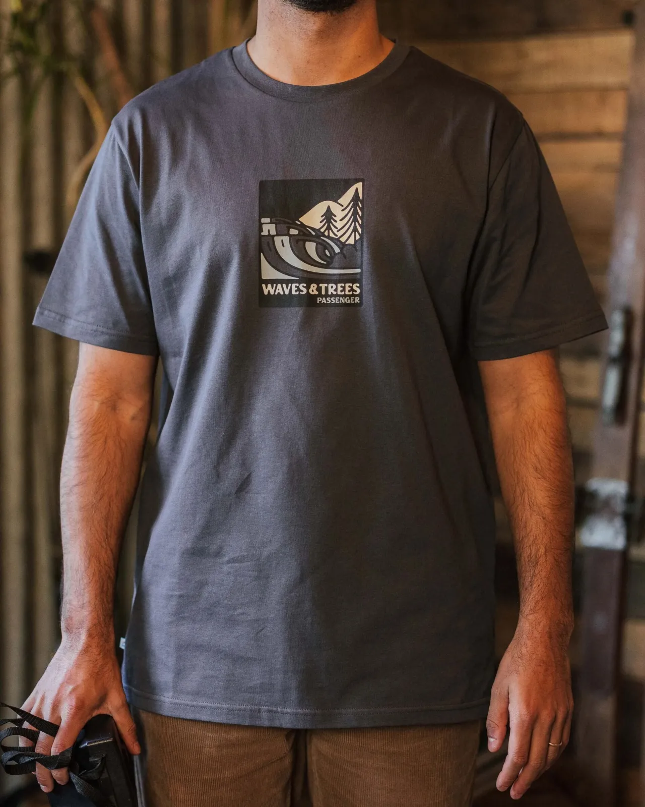 Hot Waves u0026 Trees Bio-Baumwoll-T-Shirt - Herren T-shirts & Tanktops