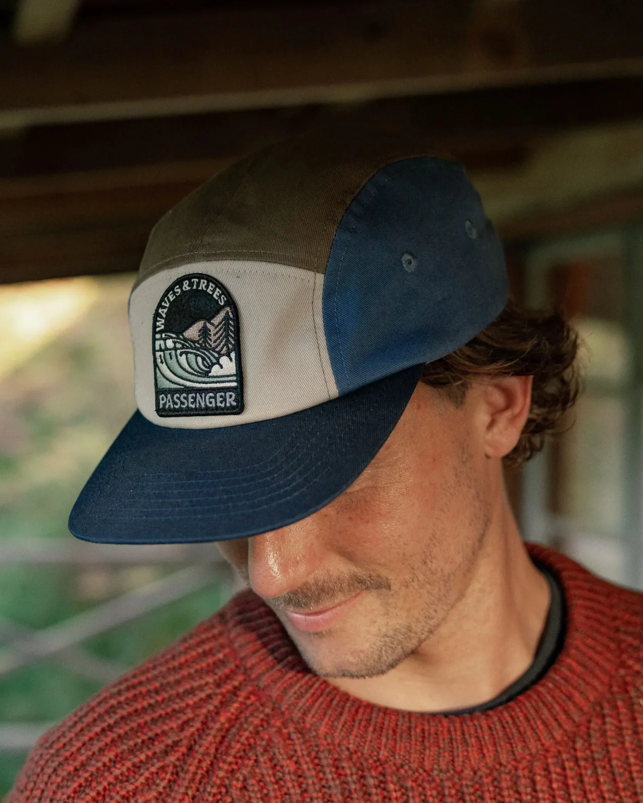 Sale Waves u0026 Trees Recycelte 5-Panel-Kappe - Herren Kappen & Hüte | Kappen & Hüte