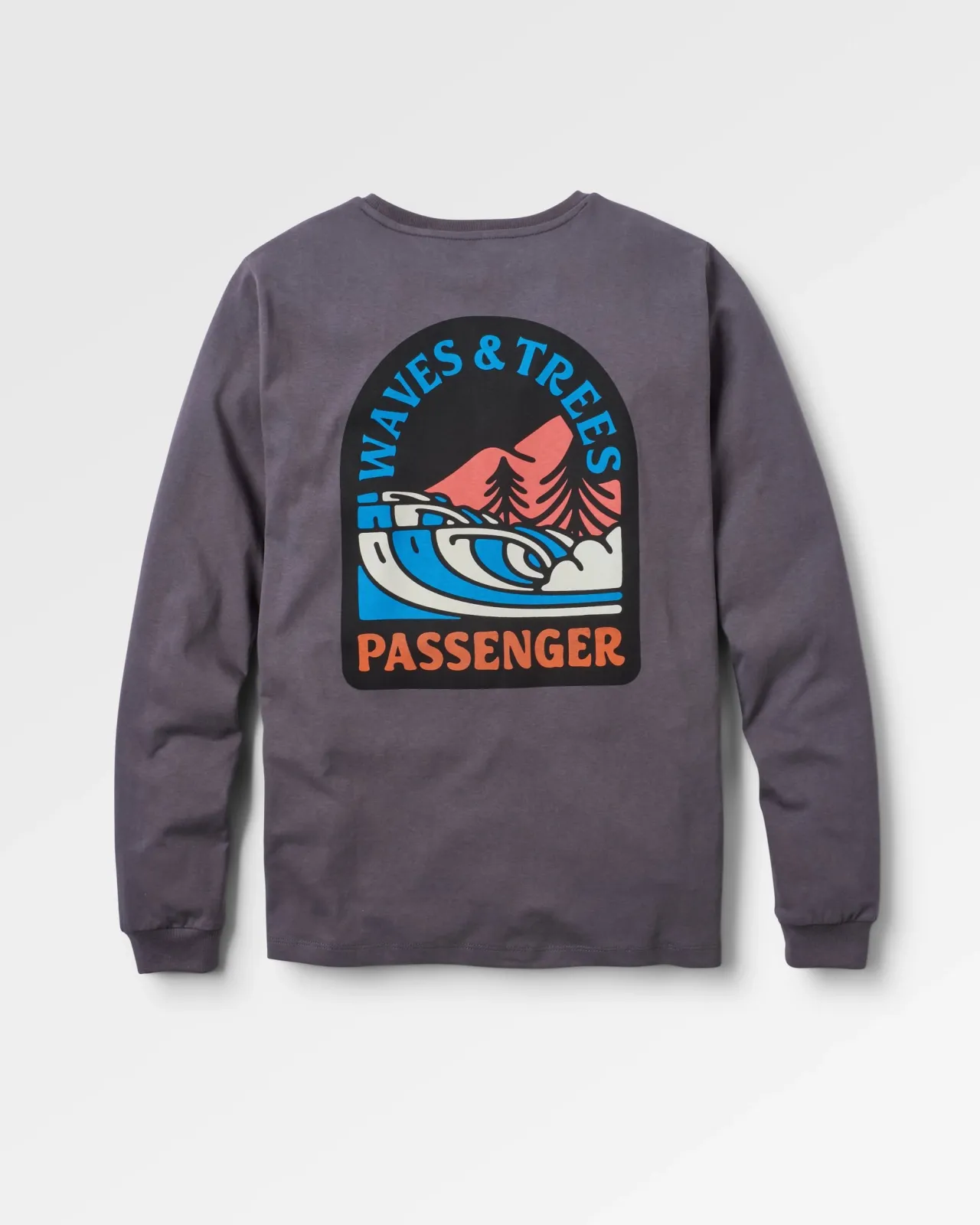 waves_u_trees_recyceltes_langarmshirt__holzkohle_1.webp Store Waves u0026 Trees Recyceltes Langarmshirt - Damen Oberteile & T-shirts