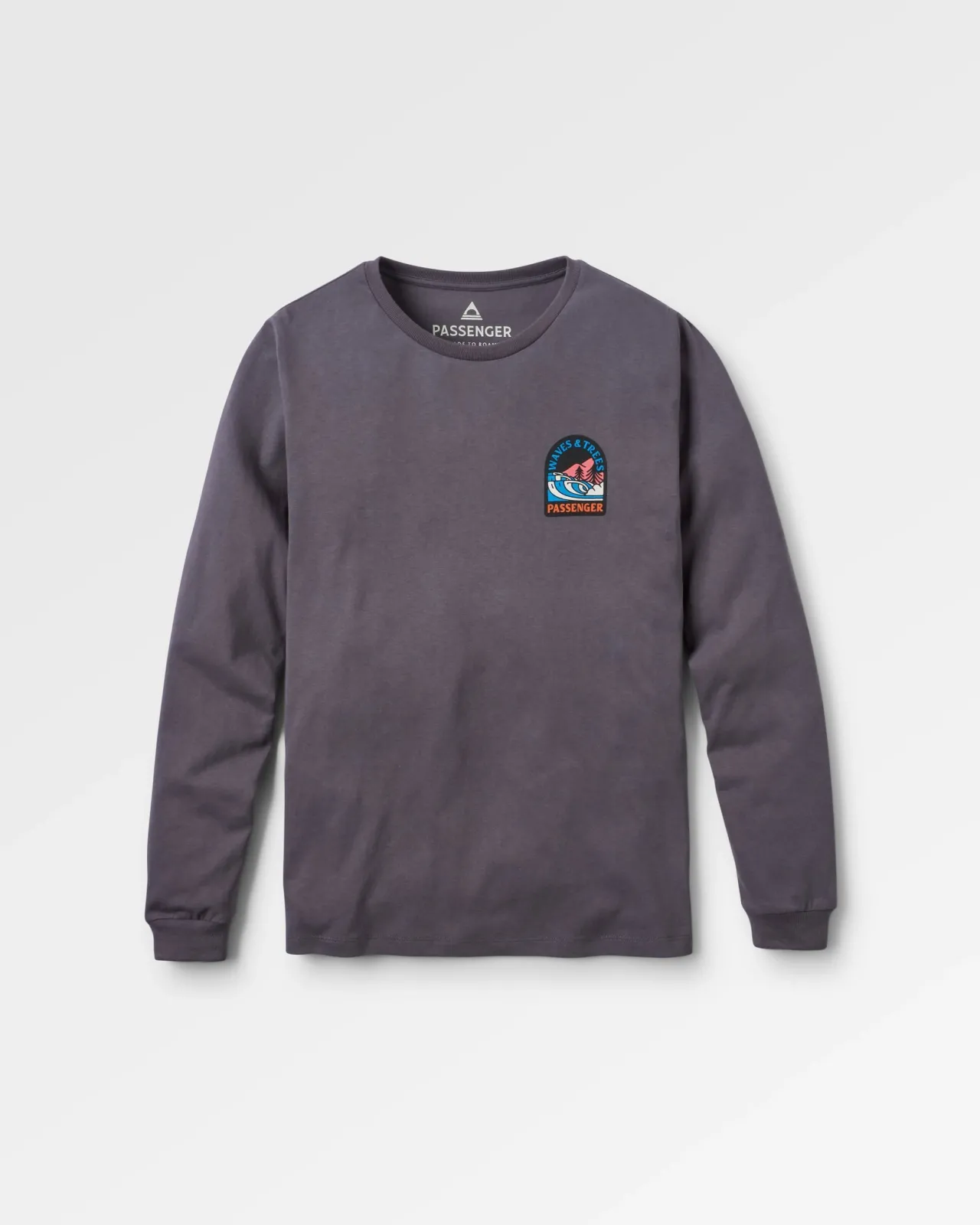 waves_u_trees_recyceltes_langarmshirt__holzkohle_4.webp Store Waves u0026 Trees Recyceltes Langarmshirt - Damen Oberteile & T-shirts