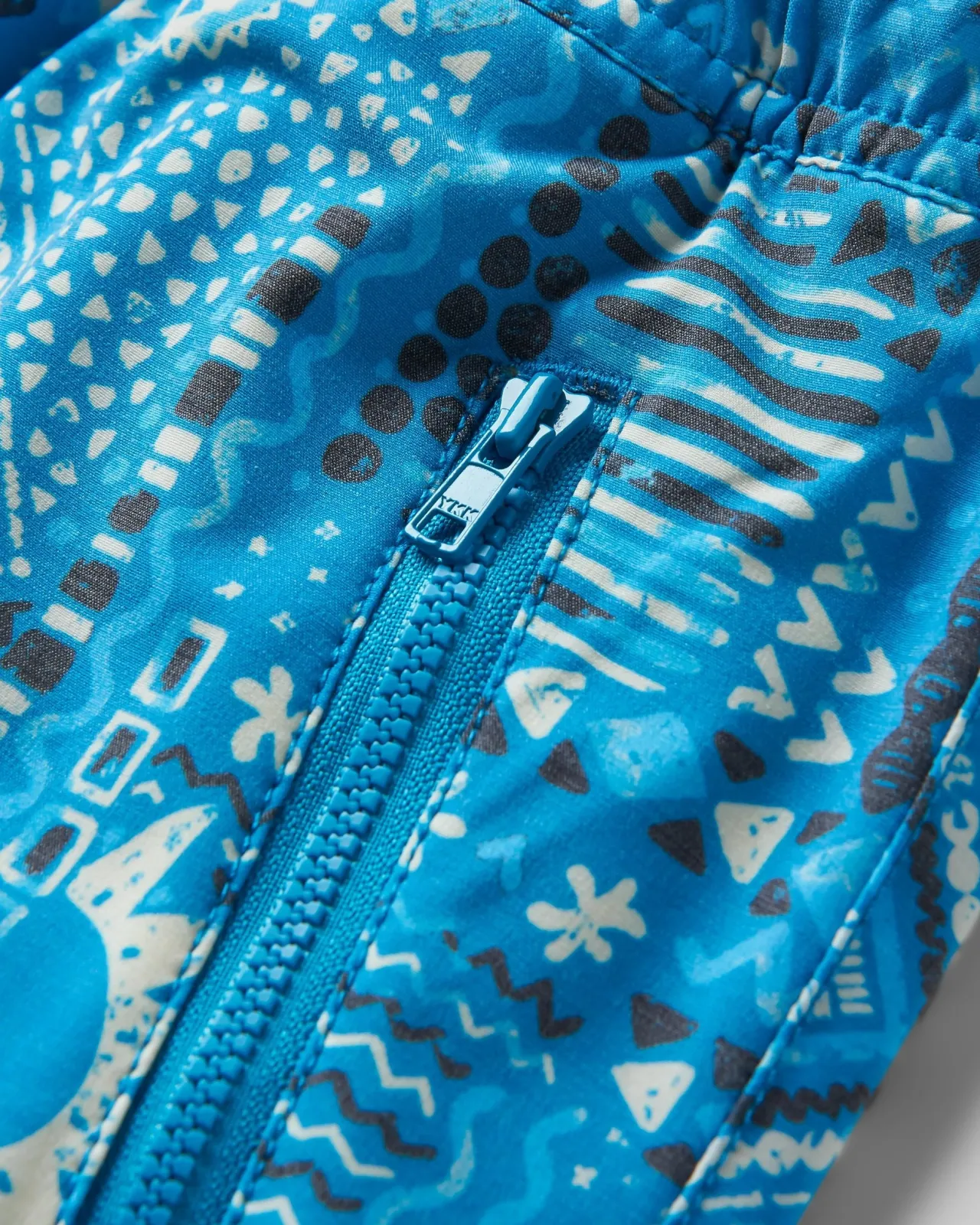 way_out_recycelte_allzweckshorts__vintage_patchwork_blau_pool_5.webp Cheap Way Out Recycelte Allzweck-Shorts - Vintage Patchwork Blau Pool Damen Kurze Hosen