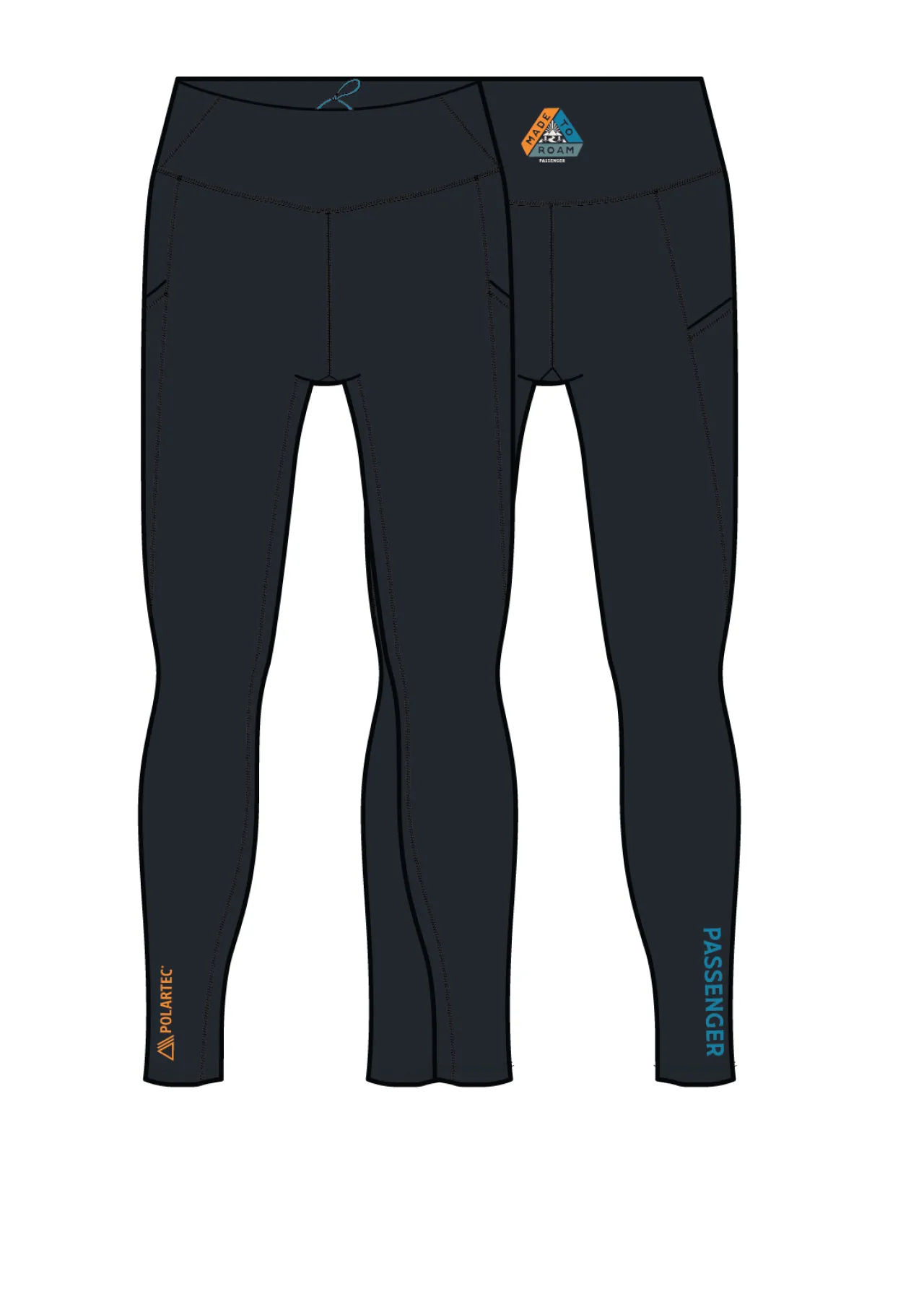 wintergreen_recycelte_polartec_leggings__schwarz_10.webp Online Wintergreen Recycelte Polartec® Leggings - Damen Leggings | Latzhosen & Hosen