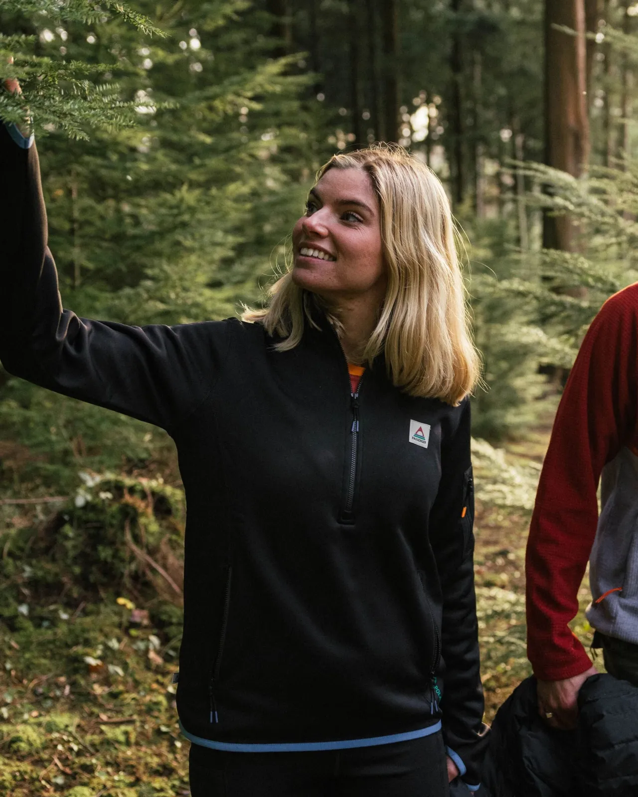 wintergreen_recycelter_polartec_fleecepullover__schwarz_4.webp Online Wintergreen Recycelter Polartec® Fleece-Pullover - Damen Oberteile